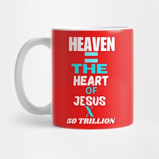 Heaven: The Heart Of Jesus Mug